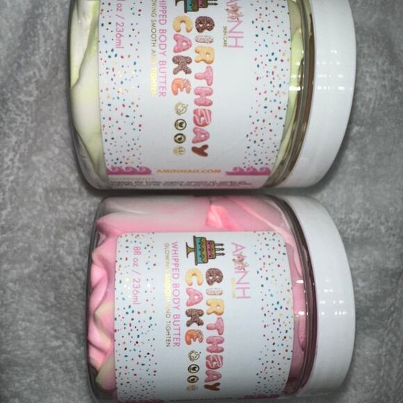 AMNH Birthday Cake Whipped Body Butter aminnah
